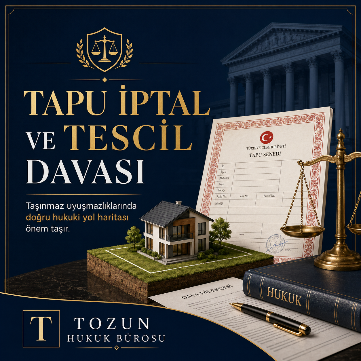 Tapu iptal ve tescil davası ve taşınmaz uyuşmazlıkları